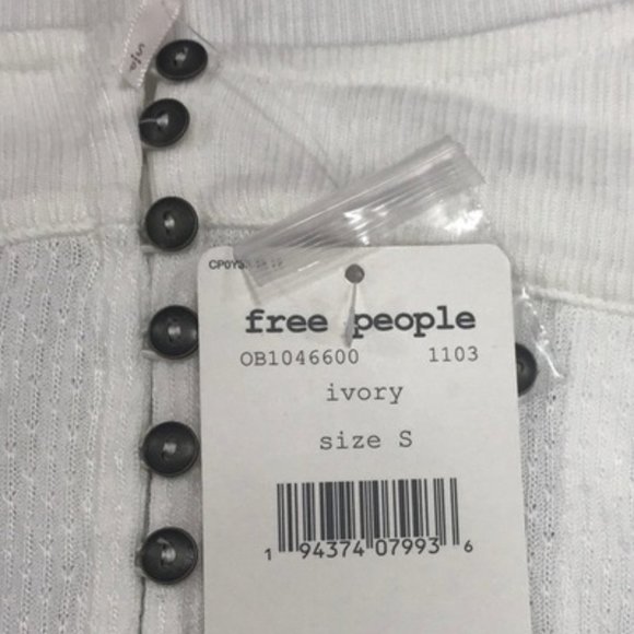 Free People Devin Textured Knit Top - Picture 7 of 9